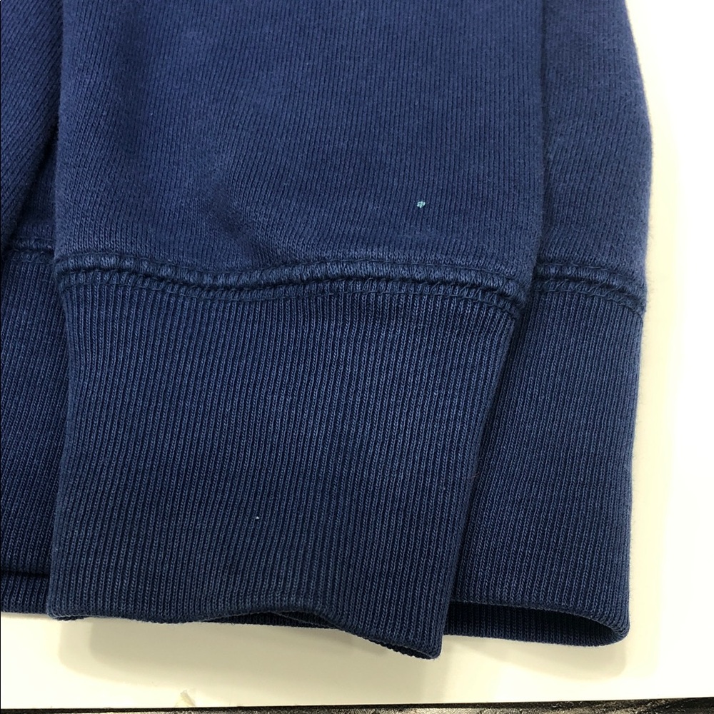 🦫Roots Hoodie with Chenille Patch - Women’s XXS - Blue/Mustard- Yellow - Picture 14 of 15